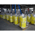 PE dosing tank with holder for chemical system